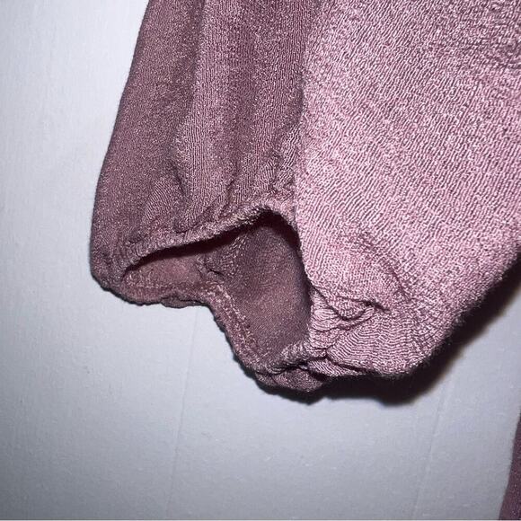 Anthropologie Fig & Flower Button down Embroidered Floral Boho Shirt Top Size S - Picture 4 of 13